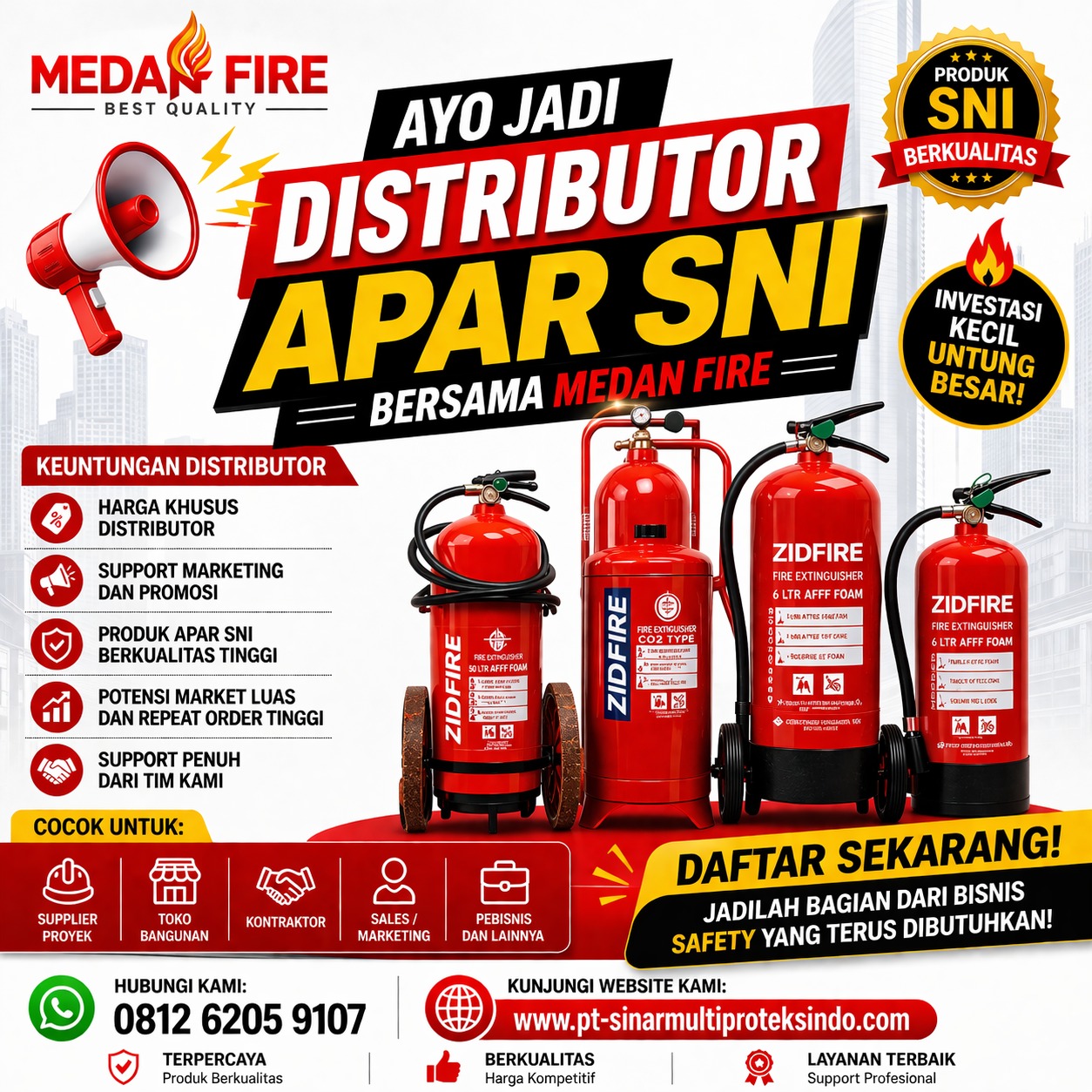 Jasa Refill Racun Api Segala Ukuran