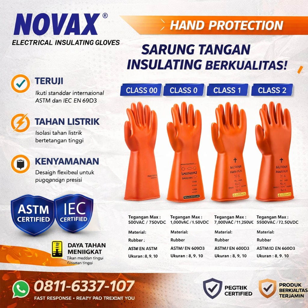 Sarung Tangan Listrik 